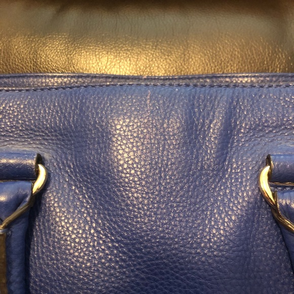 Michael Kors Hamilton Bag Royal Blue - Picture 5 of 14
